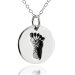 Footprint Necklace – Newborn Jewelry